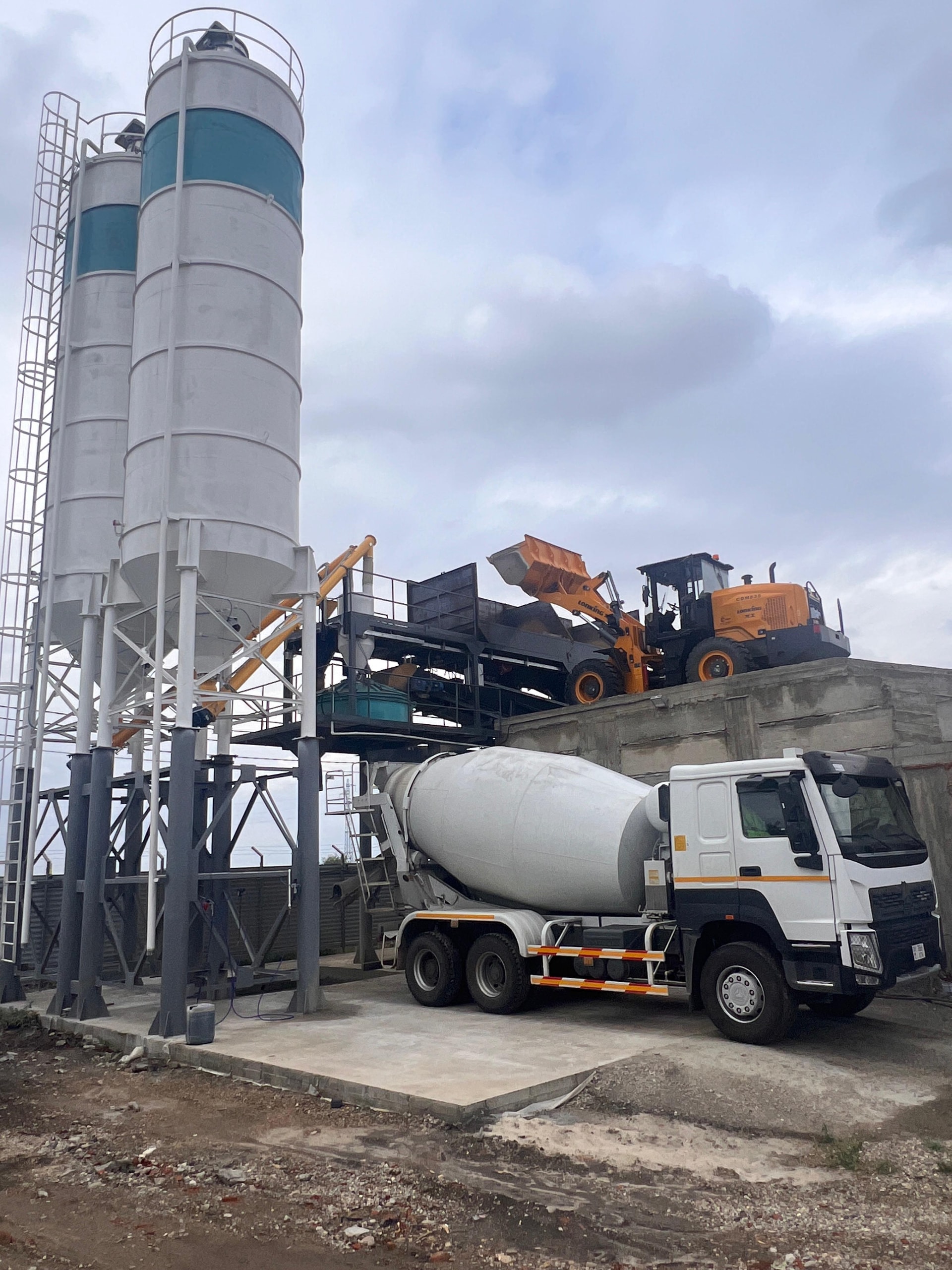 Бетонный завод в станице Каневской - производство бетона